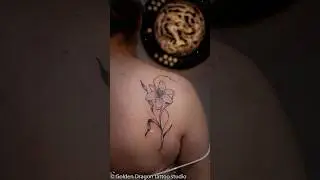 Flower outline tattoo design  #tattooideas #belgrade #tattoodesigns #tattoolover #tattooart #4k #art