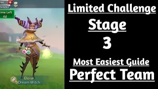 Dream witch limited challenge stage 3 auto|Limited Challenge Saving Dreams Stage 3 auto lords mobile