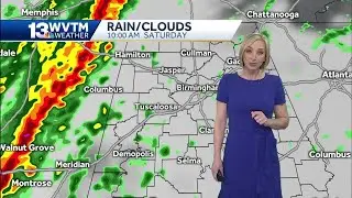 Severe weather Saturday in central Alabama