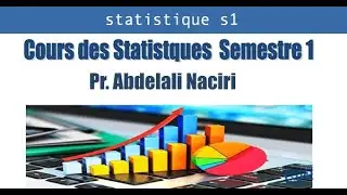 Cours Staistique descriptive (Caractéristiques de tendance centrale) S1