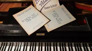 Franz Leh&aacute;r    Sch&ouml;n ist die Welt / Endlich allein    Walzerfolge f&uuml;r Klavier
