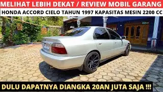 Review Honda Accord Cielo FACELIFT Tahun 1997 Kapasitas Mesin 2200cc VTEC ‼️