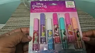 Barbie 7 Piece Plant Based Lip Gloss For Girls - Great Gift Idea For Kids #amazonproductsreview