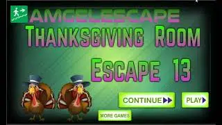 Amgel Thanksgiving Room Escape 13 Video Walkthrough
