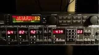 TC Electronic 2290 Vs TC Electronic D Two Digital Delay