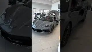 Pierwsze spojrzenie! Wszedłem, zobaczyłem C8 i to było wszystko 😍 #c8 #corvette