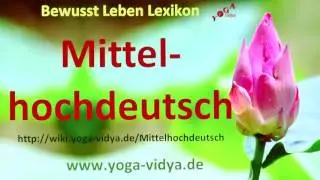 Mittelhochdeutsch