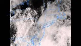 Visible Satellite Animation September 9, 2014