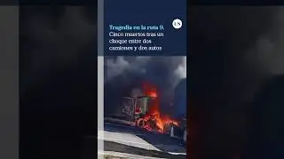 Tragedia en Panamericana. Cinco muertos tras un choque m&uacute;ltiple