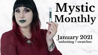 January 2021 mystic monthly unboxing - Vampire theme - Notoriously Morbid