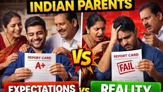 Indian Parents Expectations vs Reality 😂 | Every Student Can Relate #youtube #expectationvsreality 