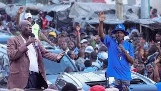 LIVE: Gachagua, Kalonzo, Martha Karua Destroying Ruto in Manyatta Constituency, Embu Town.