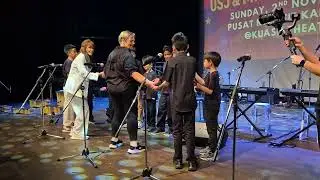 Gerard Body percussion at kuash KL for masters touch music concert 2/11/2025