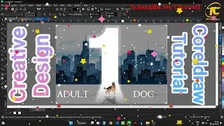 Coreldraw Tutorial || Creative Design || #coreldraw #core #tutorial #viral #design #logo #trending
