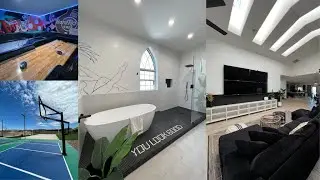 Самый большой Air BnB в стиле Лас-Вегаса в Хендерсоне. Более 9000 кв. футов, 2 дома, баскетбольная площадка и площадка для пикл-бола.