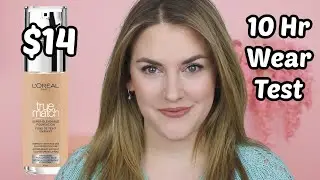 НОВЫЙ ТОНАЛЬНЫЙ КРЕМ L'OREAL TRUE MATCH | ОБЗОР И ТЕСТ СТОЙКОСТИ