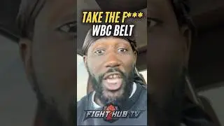 FURIOUS Terence Crawford ERUPTS on WBC after being stripped!