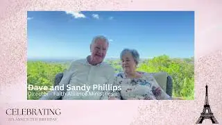 Pastors Dave & Sandy Phillips wish Dr. Anne Tryon on her 77th Birthday.