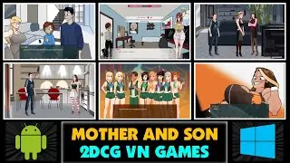 Top 5 Mother And Son 2DCG VN Games | Part-12 | Android and Windows