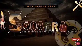 Puzzle of Mysterious Step Pyramid of Djoser - Saqarra.