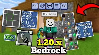 🟢 La Textura m&aacute;s Util de Minecraft PE 1.20.X | Mapa de Chunks, mini Inventario y m&aacute;s en MCPE