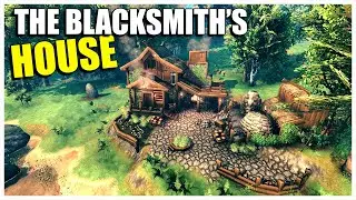 VALHEIM Mistlands- The Blacksmith's House- Mid Game Build