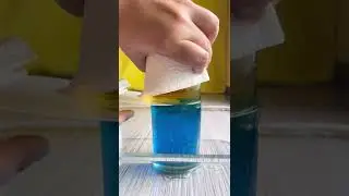 Hot vs Cold WATER | Science Experiments #shorts #scienceexperiment #experiment