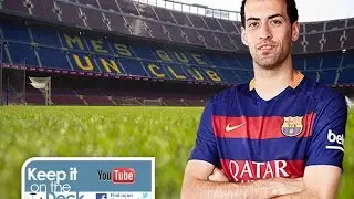 Sergio Busquets in transition analysis examples