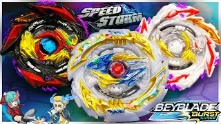 Friends: TRIUMPH DRAGON vs DEMISE DEVELOS & ABYSS DEVELOS Beyblade Burst Speedstorm Battle