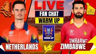 Netherlands Vs Zimbabwe|5th T20 | T20 WC Warm up 2026 | Live Score |Live analysis  | FAN CHAT
