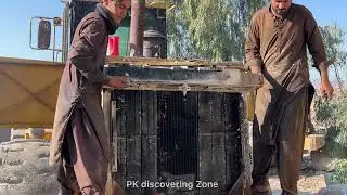 Fully Rusted Caterpillar Radiator Restored to Like-New | Heavy Equipment Repair