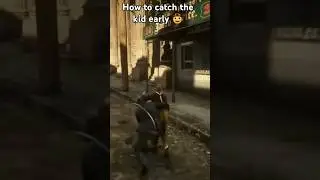 How to catch the annoying St Denis kid early #rdr2