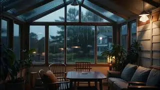 🌧️ Rain Sounds with Harmonic Overtones - Vocal Harmonics for Sound Healing