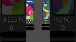 Samsung Galaxy A52s 5G vs Samsung Galaxy F52 5G | #shorts