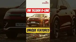 New Volkswagen Tiguan R Line 2025 India | Unique Features | RevWheels #shorts
