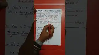 IBA paper solved | Error detection | English | Graduation category. #sts #iba #english