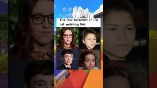The four horsemen of &lsquo;I ain&rsquo;t watching this cringe-ass movie&rsquo;&mdash;pass the bleach #viralvideo #shorts