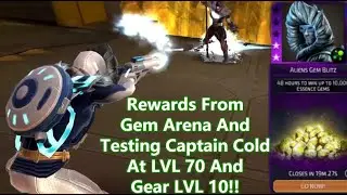 Free To Play Dc Legends Adventures! | Is Captain Cold Good At Level 70 And Gear Rank 10?