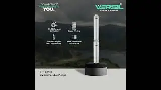 VFP SERIES | V4 Domestic Submersible Pump set | Non Clogging Design | VERSIL PUMPS LLP