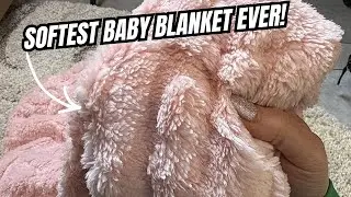The MOST PLUSH blanket you could gift a newborn!
