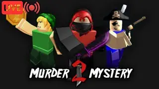 *LIVE* I FINALLY GOT GINGERSCOPE + MORE RARE ITEMS!! PLAYING MURDER MYSTERY 2!
