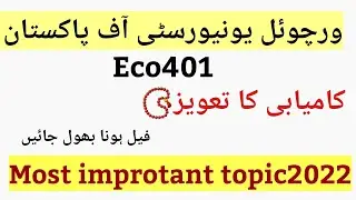 ECO401midterm preparation |improtant topic 2022,#vu ,#eco401