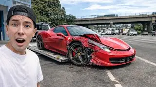 Restoration of Wrecked Ferrari Italia 458 | Super Car Rebuilding 