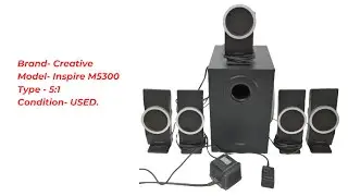 Creative Inspire M5300 5:1-Used-Speaker