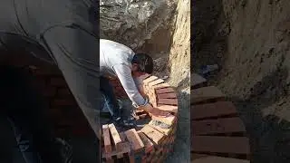 Record daily life in rural areas #Rural construction #Laborers #Bricklayers #Rural artisan   #18493