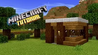 MINECRAFT EASY HOUSE : HOW TO BUILD A STYLISH AND COMPACT STARTER HOUSE IN #MINECRAFT | TUTORIAL #3