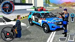Police Car Driving Chase Simulator 3D - Real Cop City Cars Multi-Storey 2025 - Android GamePlay