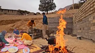 Nomadic Life: The Beauty of Nomadic Teamwork 🤝| Cooking the Most Delicious Nomadic Food 🍛