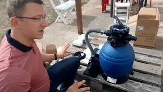 Pompe filtre à sable et particule 10200 l/h de Deuba - Présentation client du produit