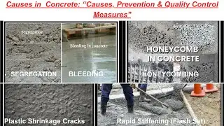 Segregation, Bleeding , Honeycombing, Cracks,  Concrete Defects Every Engineer Must Know |